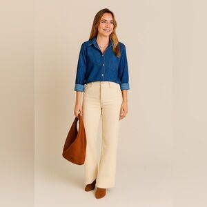 Cotton On Corduroy Jeans - Straight Leg, Size 2